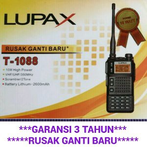 Handy Walkie Talkie Tri Band Radio HT T 1088 LUPAX Terlaris