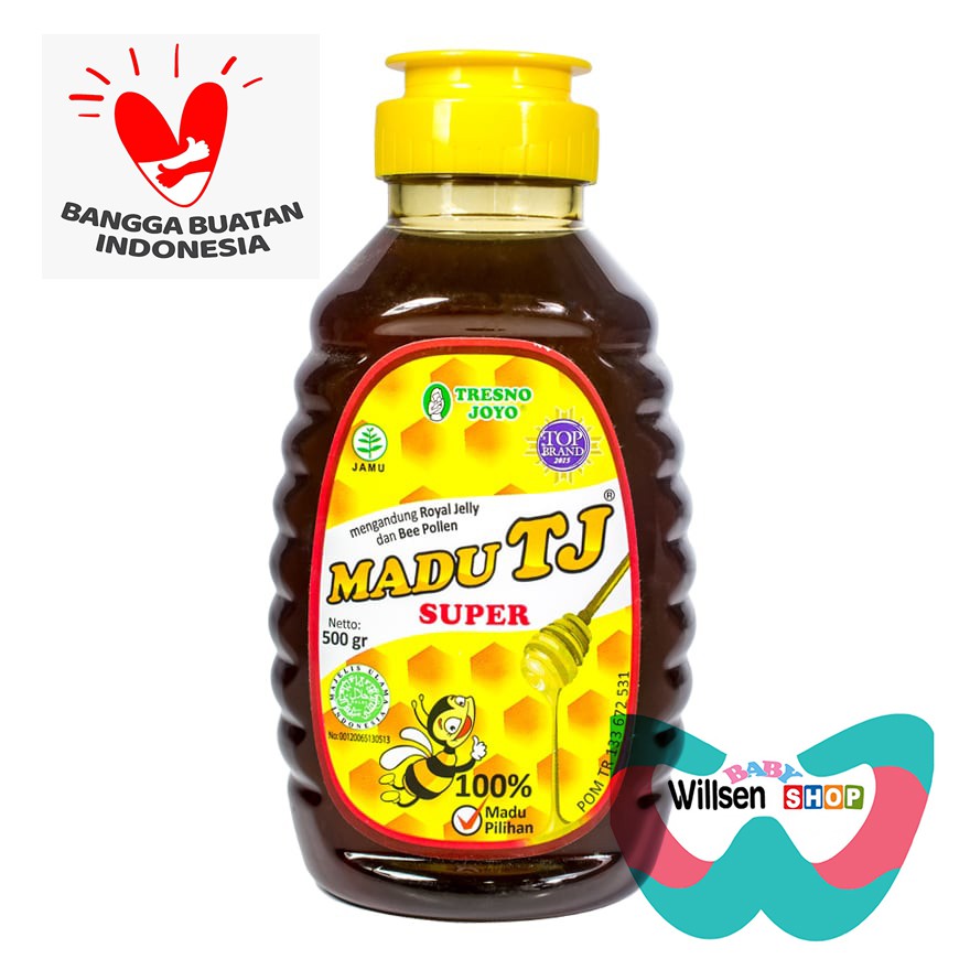 Willsen TresnoJoyo Tresno Joyo Madu TJ Murni / Super 500gr - Botol dan Pouch Refill