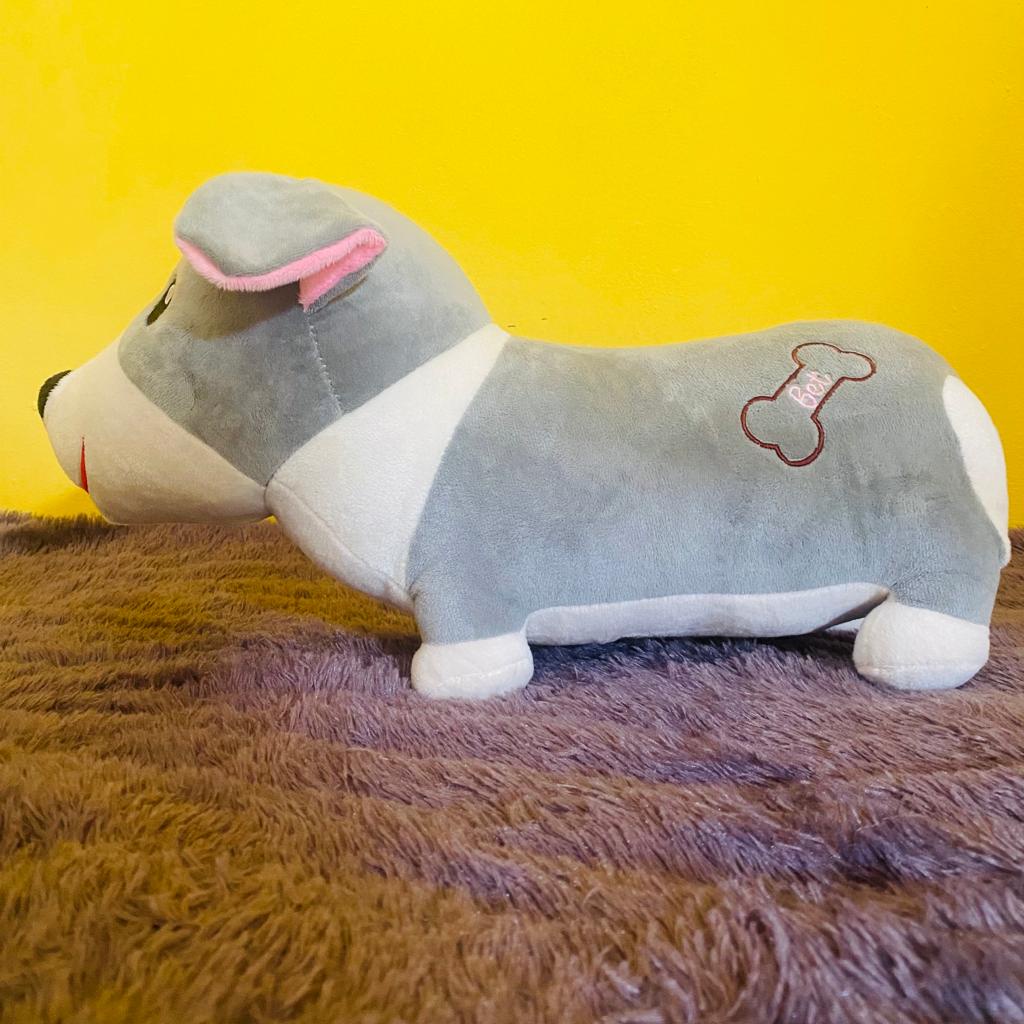 Boneka Corgy Dog Boneka Anjing Boneka Doggy Lucu Panjang 46cm Berlabel SNI