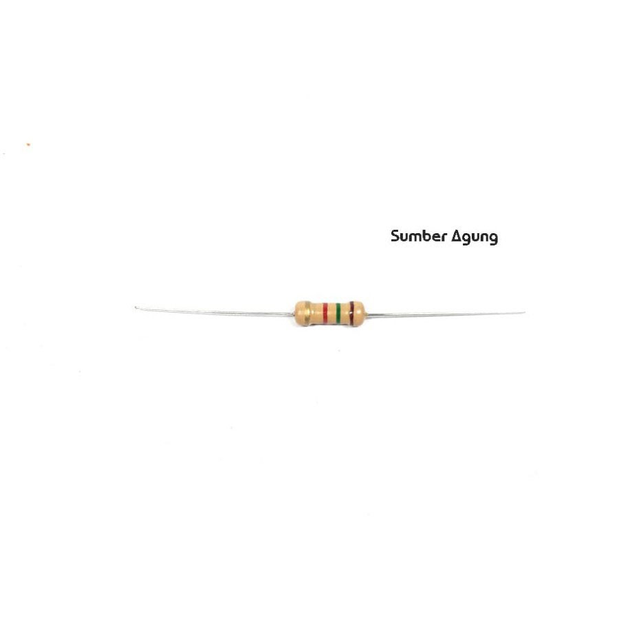 Resistor 1K5 1500 Ohm 1500Ohm Berkualitas Bagus