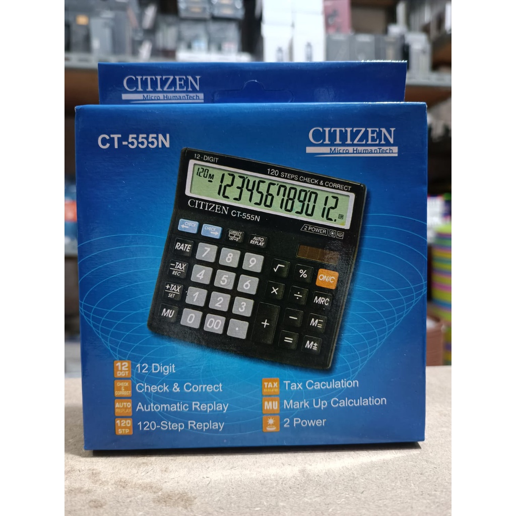 Kalkulator Citizen CT 555N 12 Digit Kualitas Terbaik