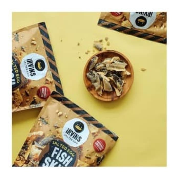 

Irvins Salted Egg Fish Skin 230 Gr - Makanan Kering - Kerupuk Kulit