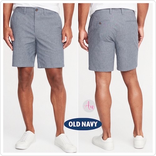 old navy chambray shorts