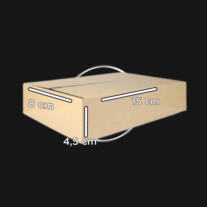 

Packaging Kardus Box [Standar] (15 x 8 x 4,5)
