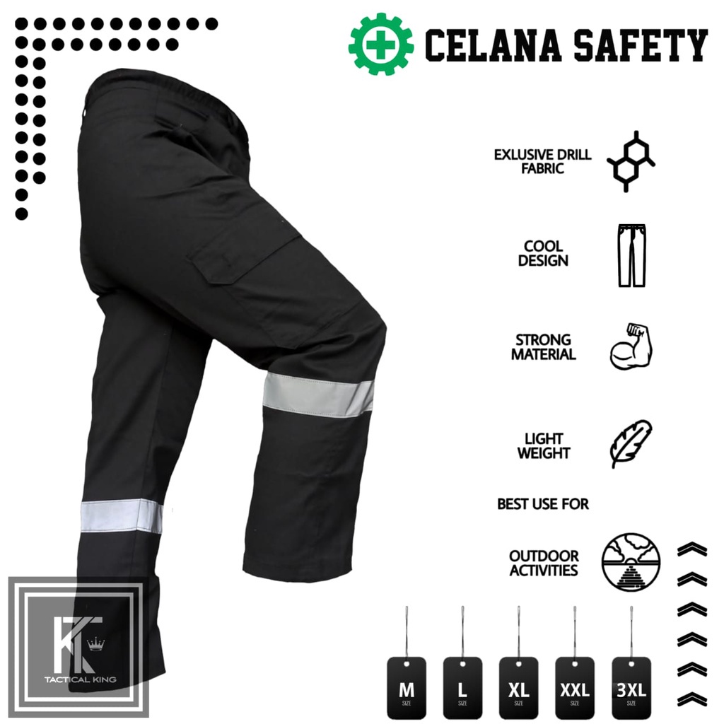 CELANA WEARPACK SAFETY PROYEK - CELANA KERJA PROYEK - CELANA BENGKEL