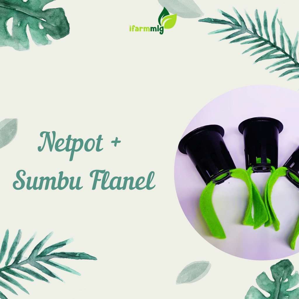 

Super Hemat Netpot + Flanel