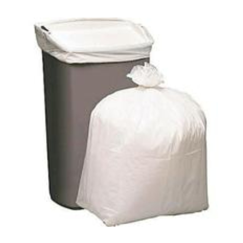 Kantong Plastik Sampah Putih Susu Laundry Hotel