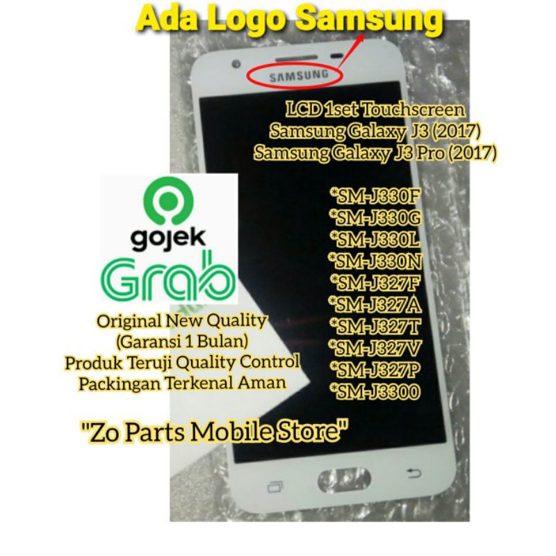 Lcd 1set Touchscreen Samsung Galaxy J3 Pro 17 Samsung Galaxy J3 17 Original New Shopee Indonesia