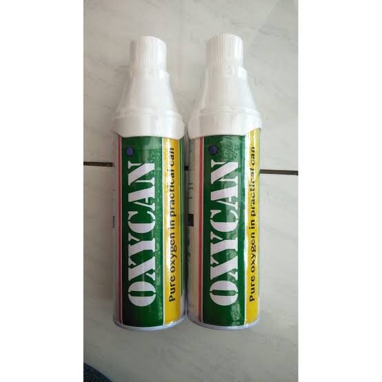 Oxycan Green Kaleng 500 cc Oksigen Portable 500cc