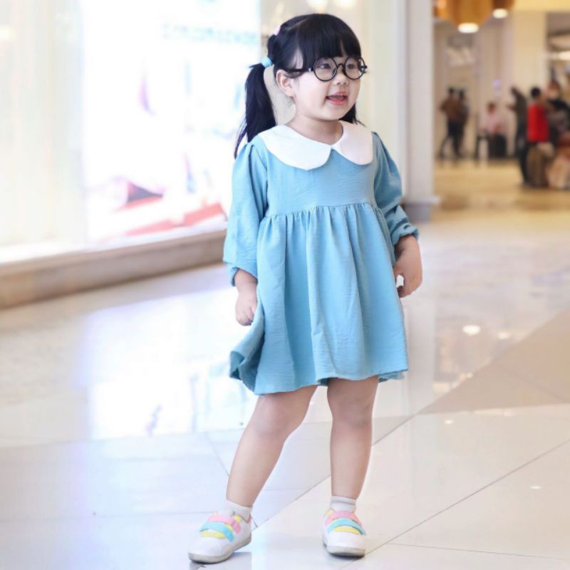 Sabhila  Korean Tunik Dress Anak perempuan