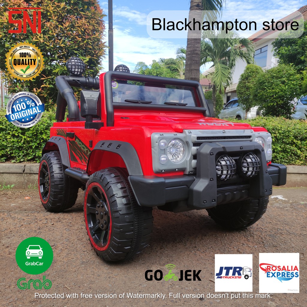 Mainan Anak Mobil Aki Jeep Rocky 2WD