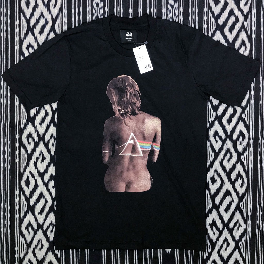 KAOS BAND PINK FLOYD H&M PREMIUM - FREE STICKER