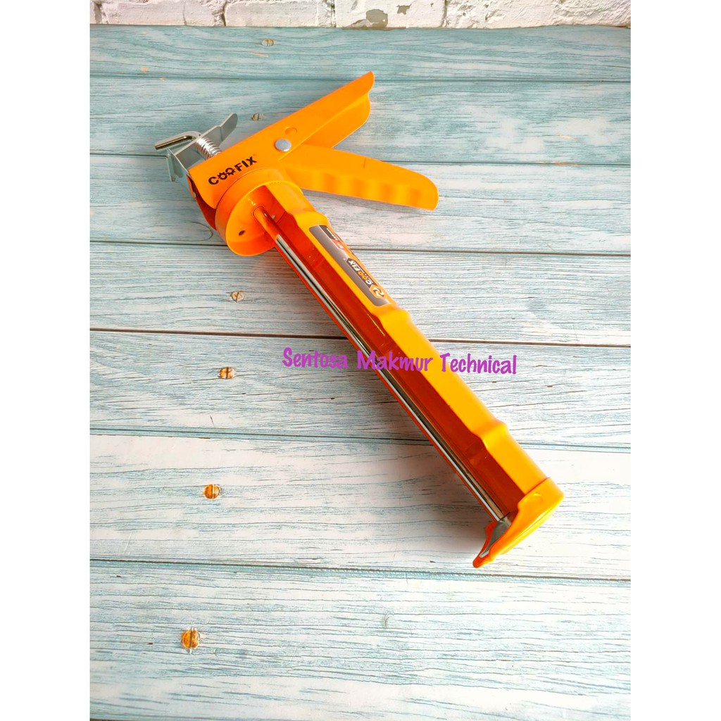 COOFIX 9&quot; Gun Silicone Sealant Caulking Silikon Tembakan Lem Kaca