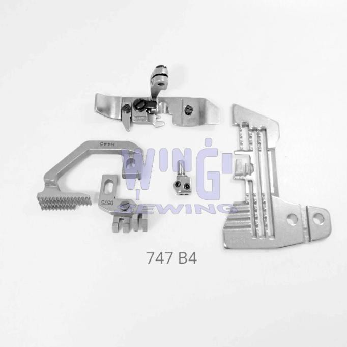 NEW / Gauge Set Mesin Jahit Obras Industri SIRUBA TYPICAL YAMATA - BENANG 4 / Berkualitas