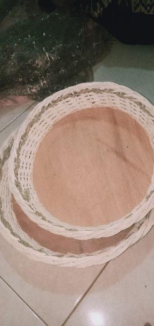 Anyaman Putih Bulat Isi 2 Pcs