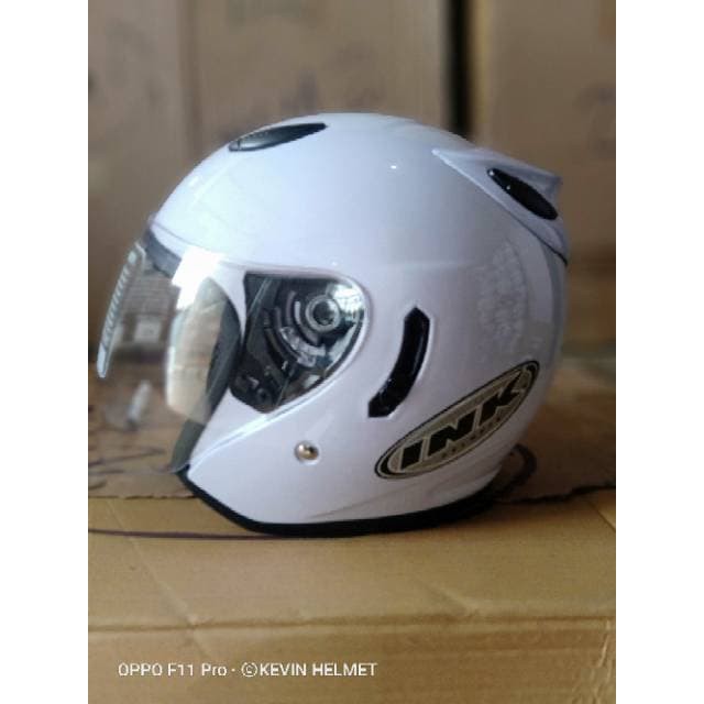 SALE Helm centro double visor free stiker ink