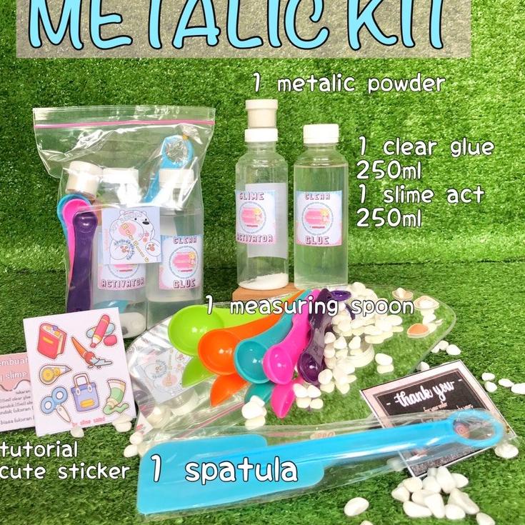 [PROMO H9N79] slime kit series | paket slime lengkap murah | bahan slime lengkap | slime salad Stock