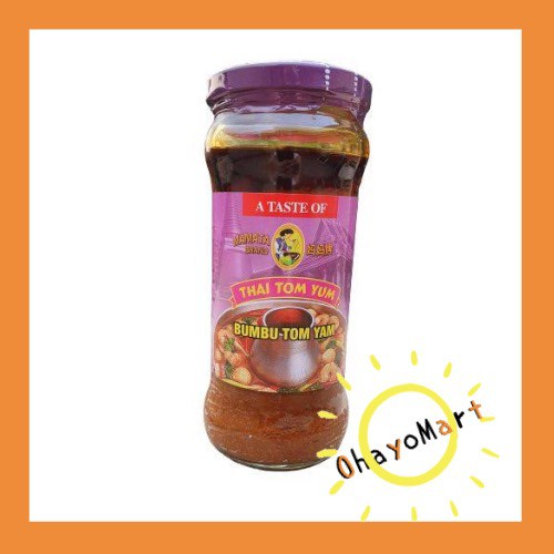 Thai Tom Yum Botol Kecil / Bumbu Tom Yam Mamata/ Tomyum Paste 340g