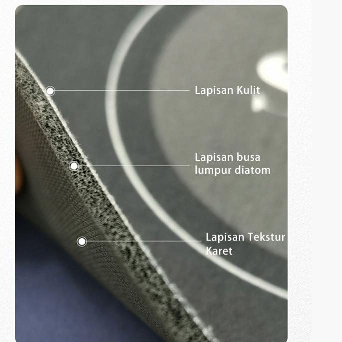 Super Absorbent Water Diatom Keset Kamar Mandi lap kaki keset kaki Serap Air Anti Slip menyerap air 