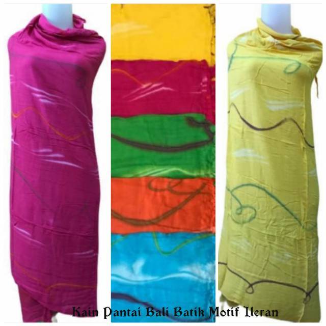 Promo termurah kain pantai bali batik wanita