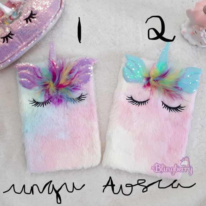

Produk Notebook Unicorn Bulu Sequins Buku Diary Fur Kecil Bergaransi