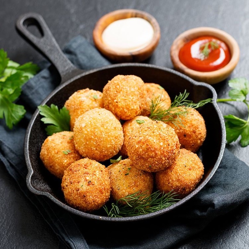 

premium chicken nugget bites 1kg naget bola ayam