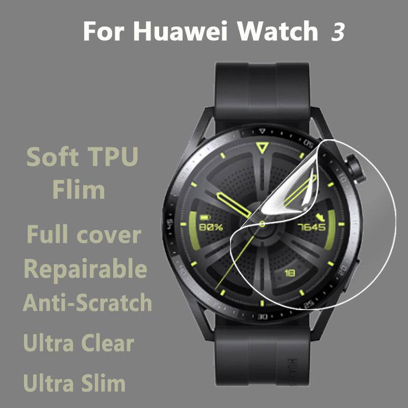 Tempered Glass Pelindung Layar Huawei watch 3 Pro Honor Magic 2 GT2 GT3 Pro 46mm GT2e GT Runner