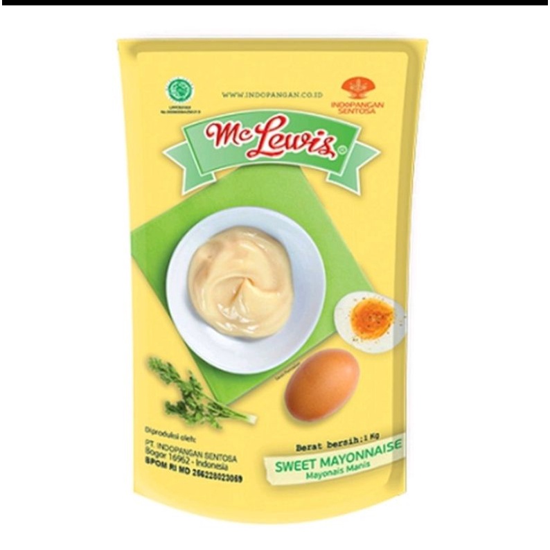 

MC LEWIS Sweet Mayonnaise (Mayonais Manis) 1kg