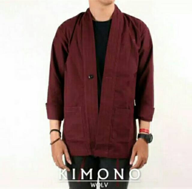 Jaket Semi Parka Kimono