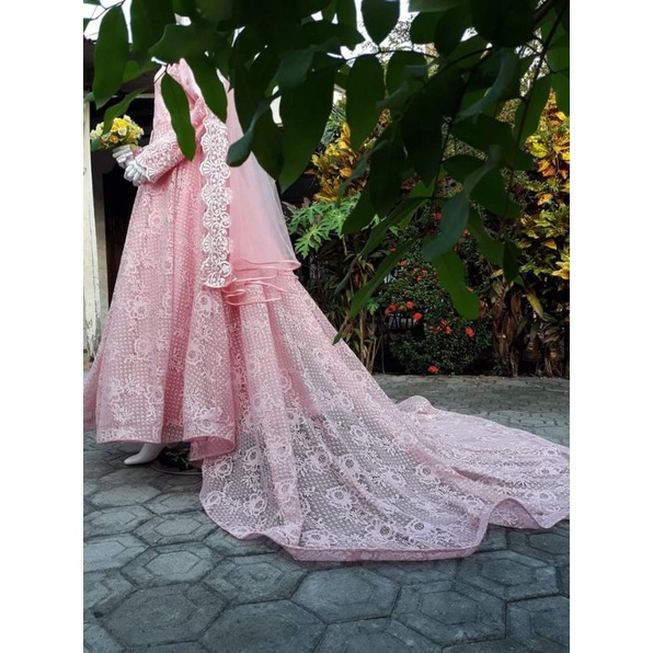 set gaun syari mewah