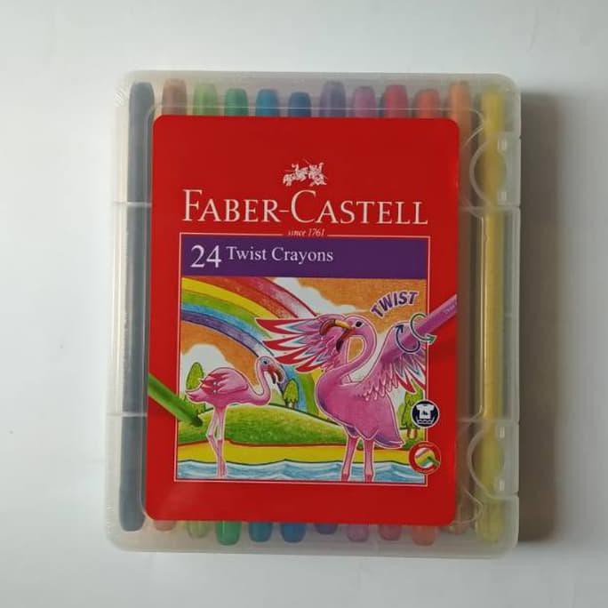 

{{BAYAR DI TEMPAT}} Faber Castell 24 Twist Crayon CUCI GUDANG [Kode 1|Kode 2|Kode 3|Kode 4|Kode