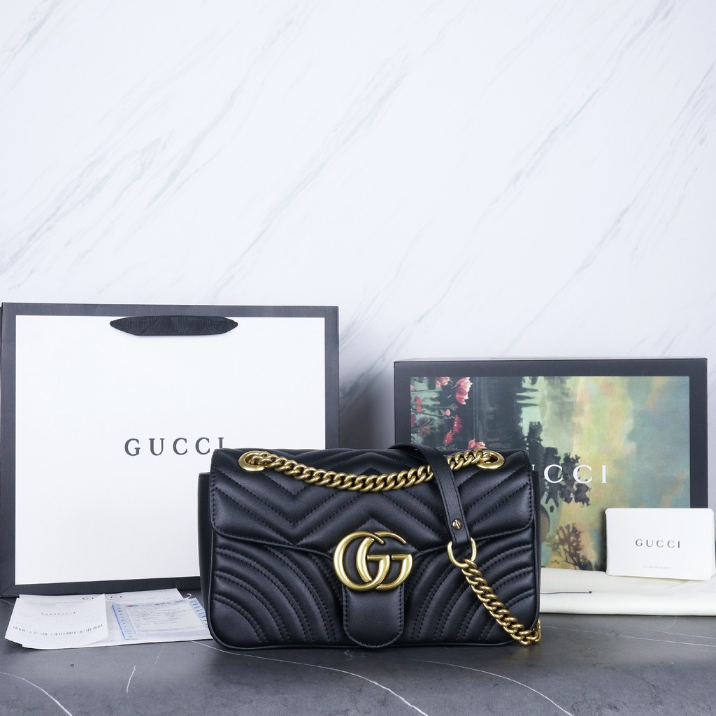 black gucci bag