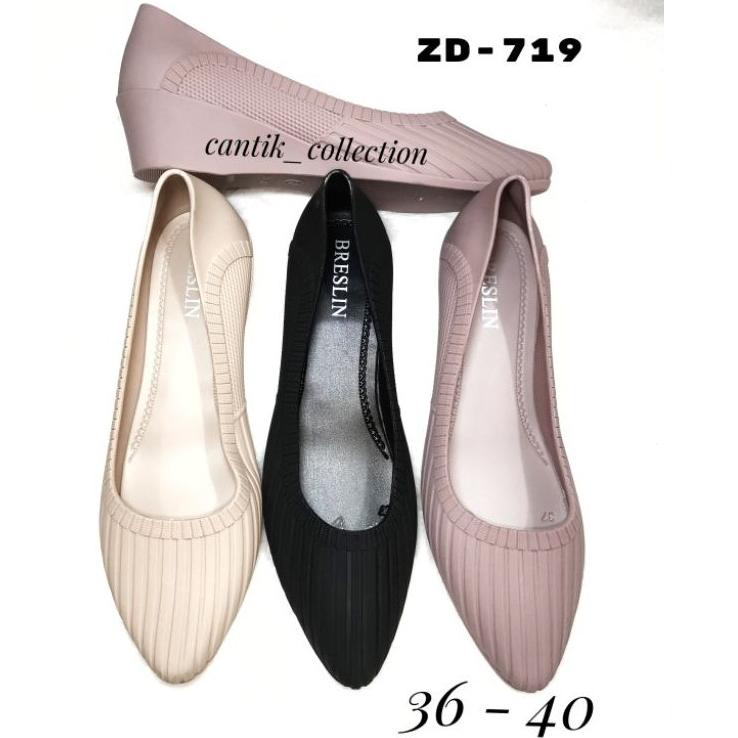 ✫ Sandal Wedges Wanita Import Breslin 719 - Sandal Karet WANITA Breslin ZD 719 ✸