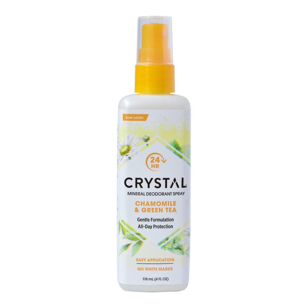 Crystal Mineral Deodorant Spray Chamomile / Pomegranate 118 ml