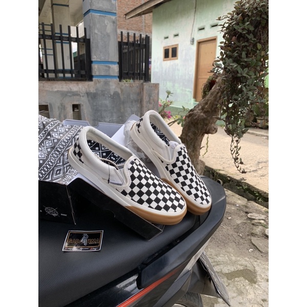 Sepatu No brand Slipon Catur Original + BONUS