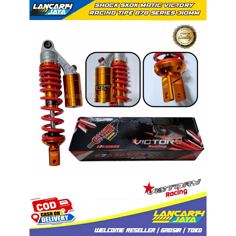 SHOCK SKOK BELAKANG MATIC VICTORY RACING TIPE 878 SERIES 310MM