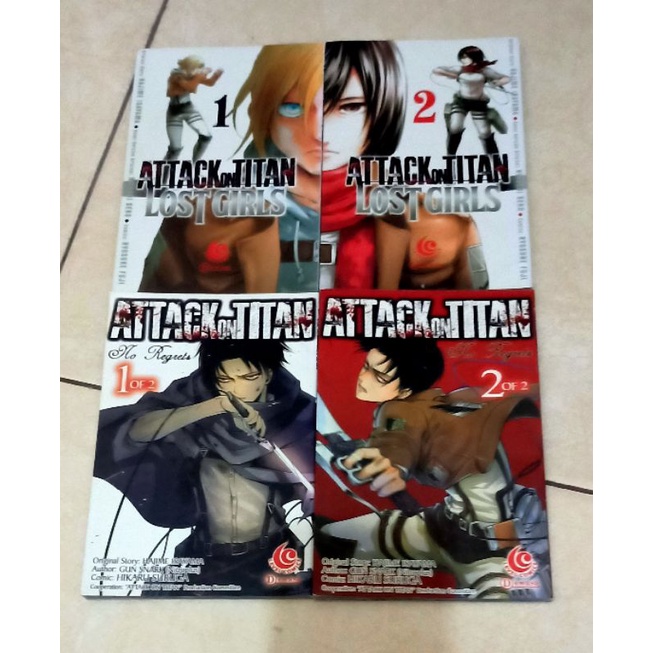 Komik Attack on Titan Lost Girl & Levi No Regret