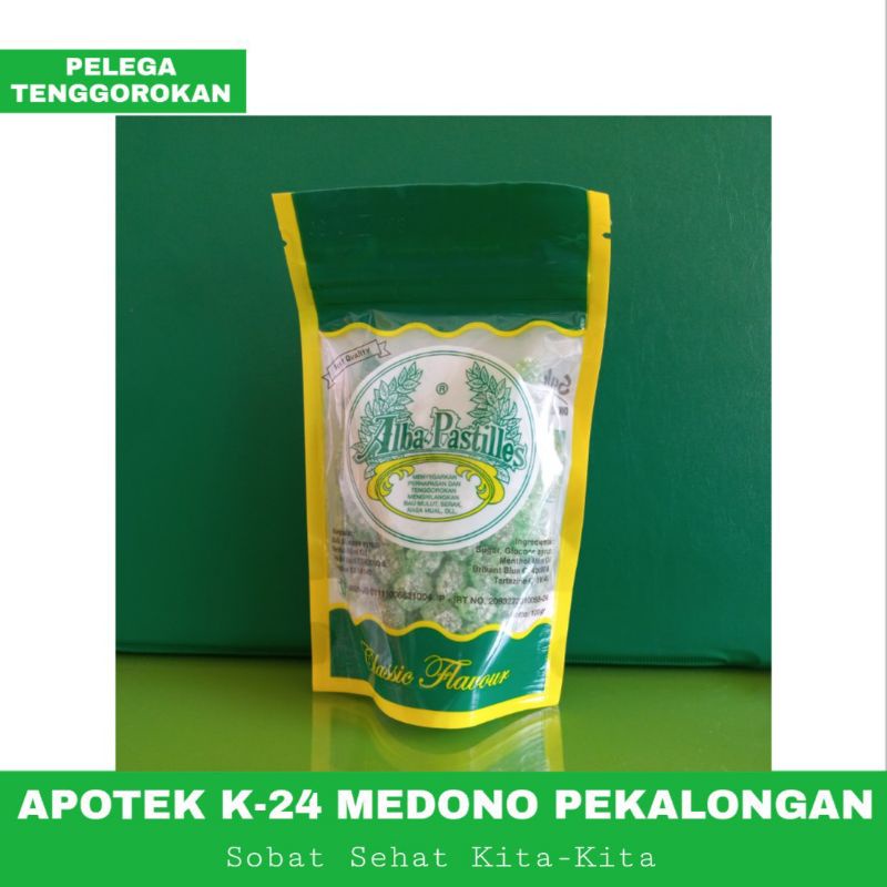 

Alba Patiles / Permen Kayu Putih / Permen Mint / Permen Pelega Tenggorokan