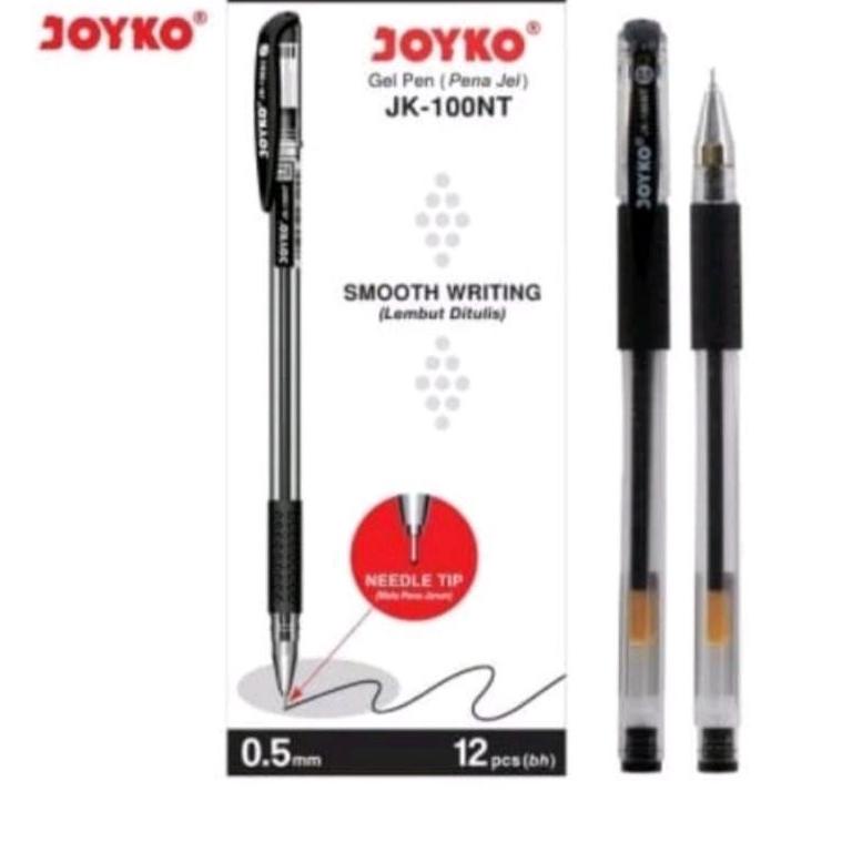 

(YeC☑) ★★ Pulpen Gell Joyko Jk - 100 / Jk - 100NT / (12pcs) //Trend bagus