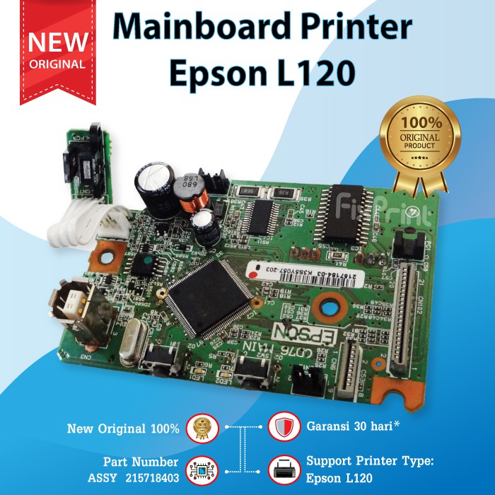 Mainboard Printer Epson L120 Motherboard Epson L120 Original Board Assy Epson L120