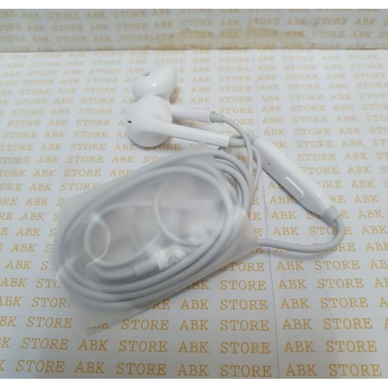 Handsfree Earphone Headset OPPO A5s A5 A9 2020 A7 A3s R11 jack 3.5mm Original