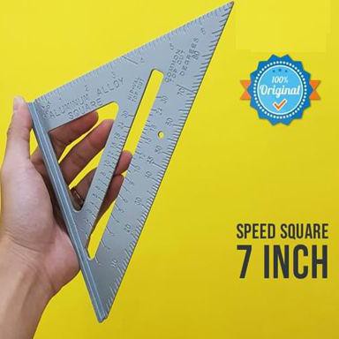 

Speed Square 7 Inch Alumunium Penggaris Segitiga Woodworking ❋