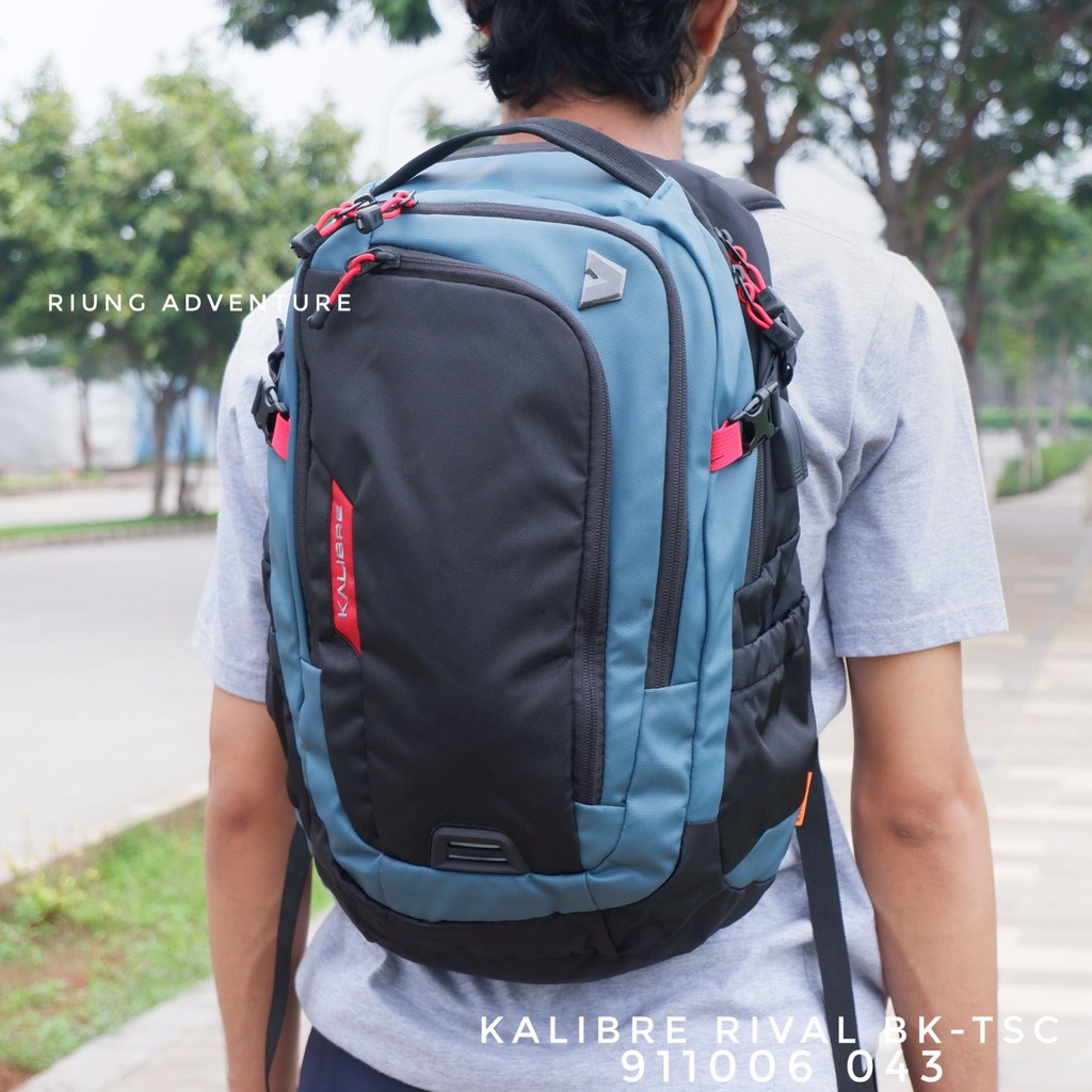 Tas Ransel Backpack Laptop Kalibre Rival 911006 043 Original