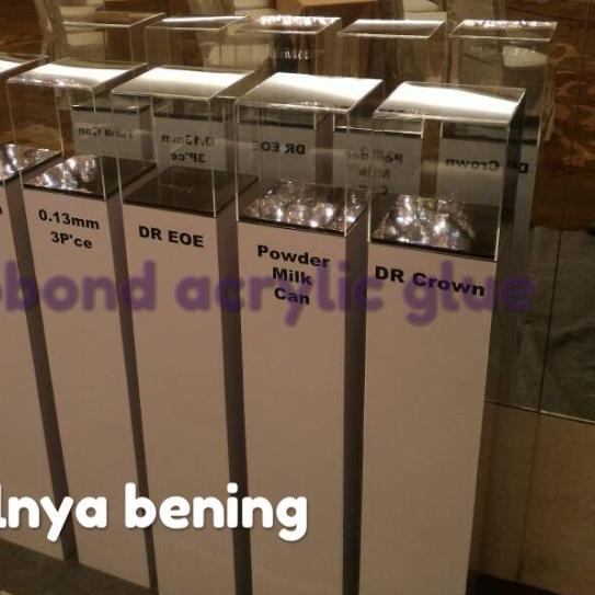 

lem akrilik indobond (techno glue) tipe "HIGH" (5-10mm) 180ml