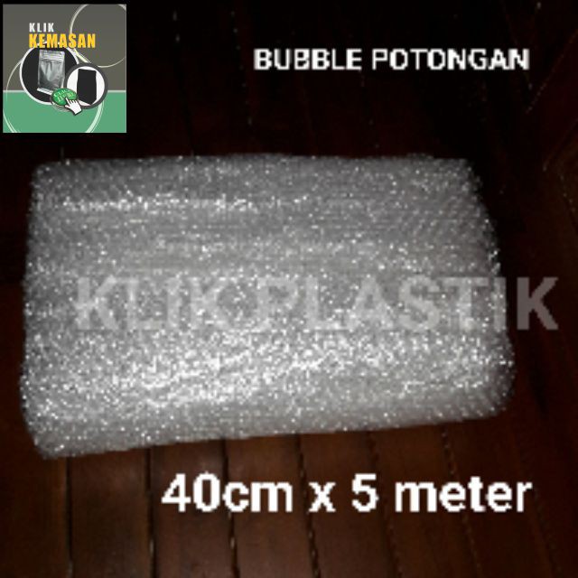

BUBBLE WRAP 40 CMx5 METER/PLASTIK GELEMBUNG/KEMASAN