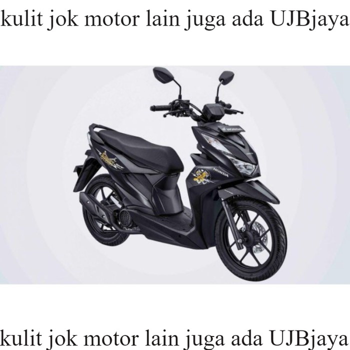 Kulit Jok Motor Beat Street BAHAN ORI Sarung Jok Motor Beat Street G6