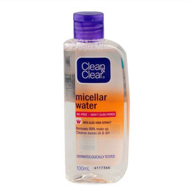 [ESTI KOMESTIK] CLEAN AND CLEAR MICELLAR WATER 100ML