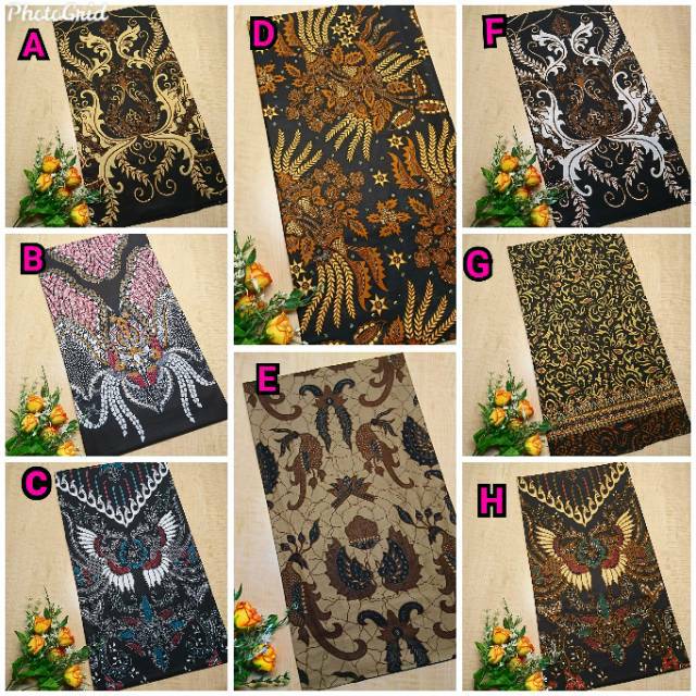 SBY KAIN BATIK MOTIF SOGAN ORI DAN EMBOS / BATIK ASLI PEKALONGAN / BATIK ORI PEKALONGAN