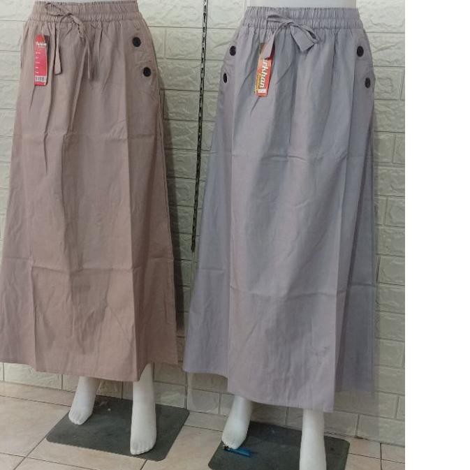 ROK PANJANG A LINE POLOS KATUN BANGKOK [KODE PRODUK 894]