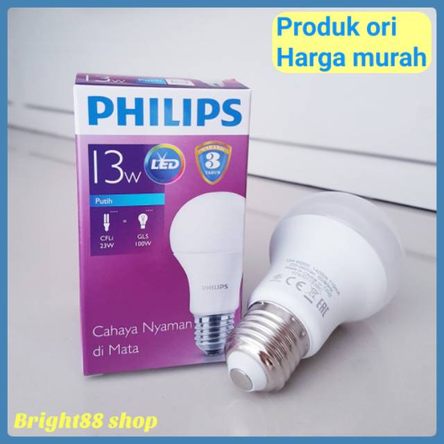 Lampu Philips LED 13 Watt